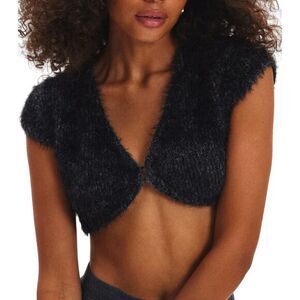 Kimchi-blue Women's Black and Navy Cardigan